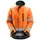 Snickers AllroundWork women's softshell jacket 1237, Hi-Vis Orange/Steel Grey, Hi-Vis Orange/Steel Grey, swatch