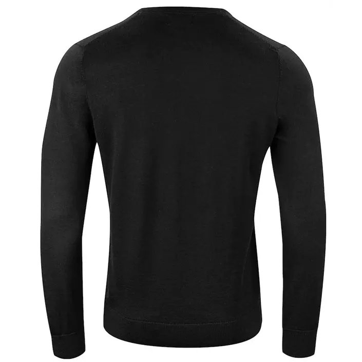 Cutter & Buck Vernon knitted pullover with merino wool, Black, large image number 2