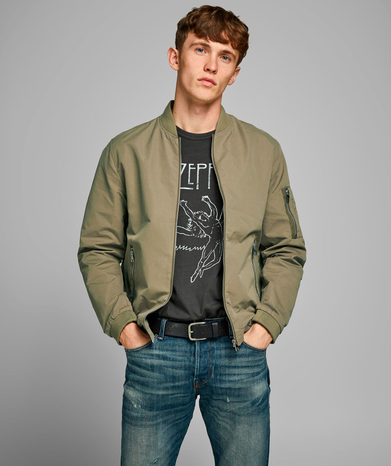 Jack & Jones JJERUSH bomber jacket