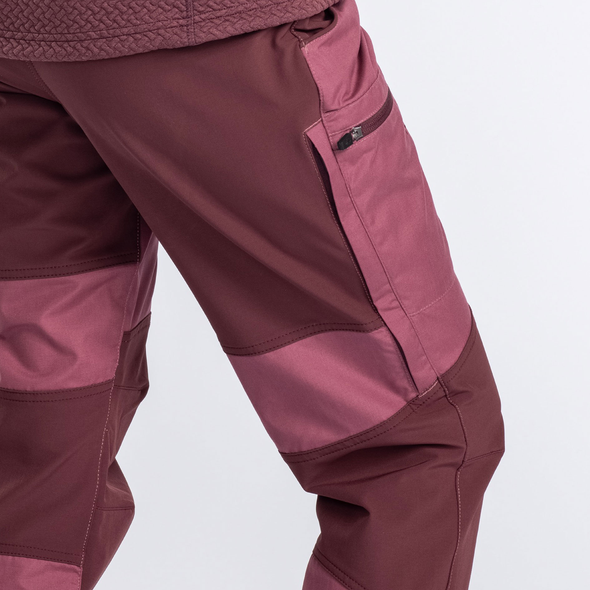 Pinewood Caribou TC damebukser, Light Plum/Earth Plum, large image number 5