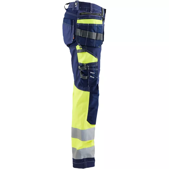 Blåkläder hantverksbyxa dam, Marin/Hi-Vis gul, large image number 3
