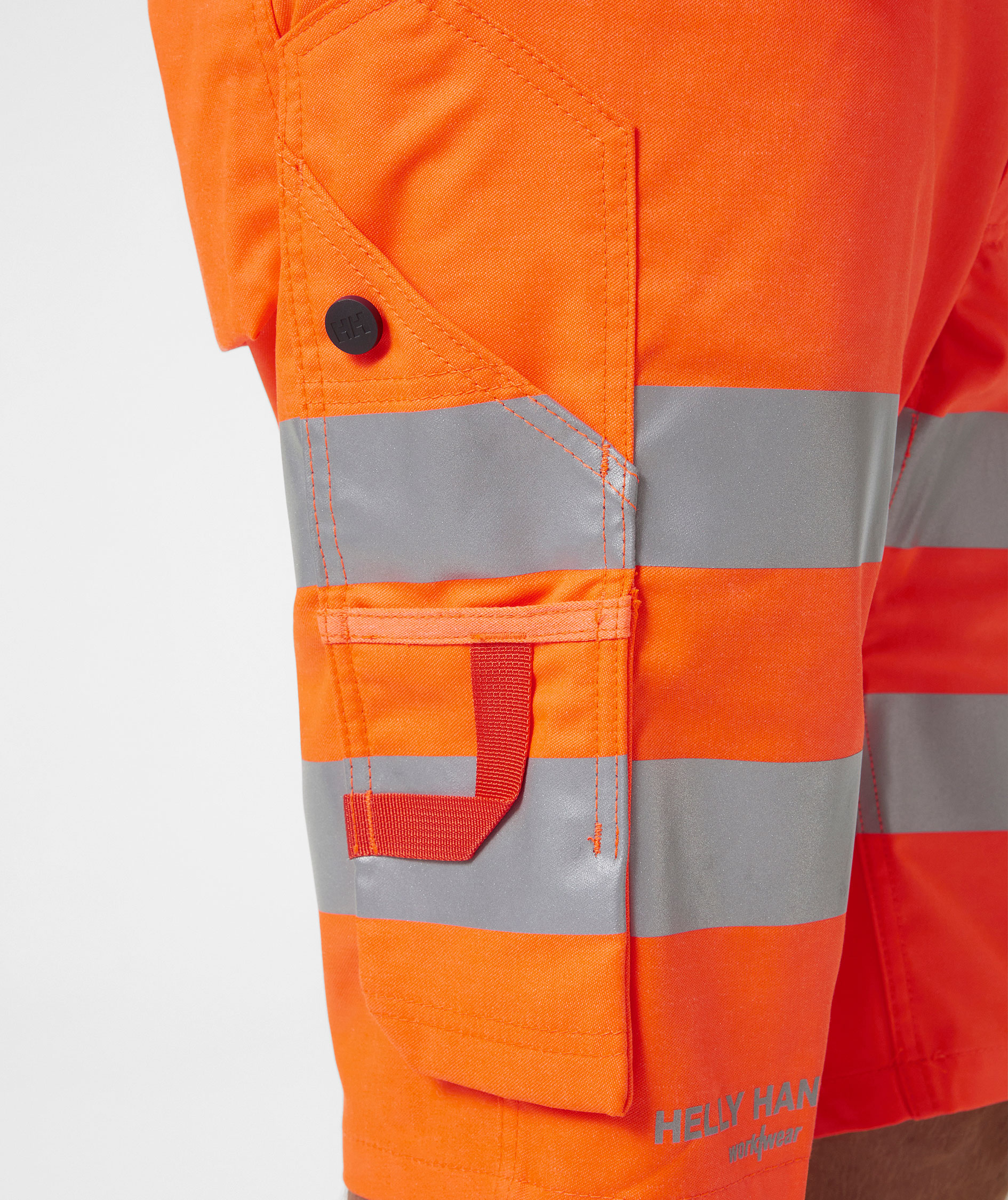 Helly Hansen Alna 2.0 h&aring;ndv&aelig;rkershorts, Hi-vis Orange/charcoal, large image number 4