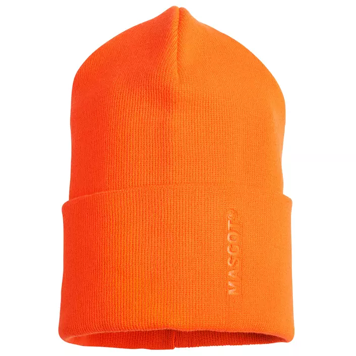 Mascot Complete knitted beanie, Hi-vis Orange, Hi-vis Orange, large image number 0