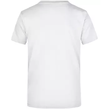 James & Nicholson T-Shirt Round-T Heavy, Weiß