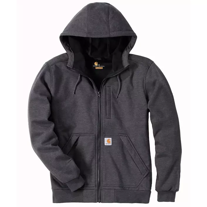 Carhartt Wind fighter hettegenser, Antrasittgrå, large image number 0