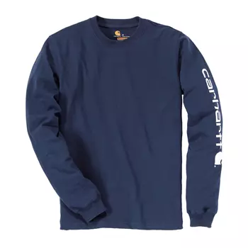 Carhartt långärmad T-shirt, Marinblå