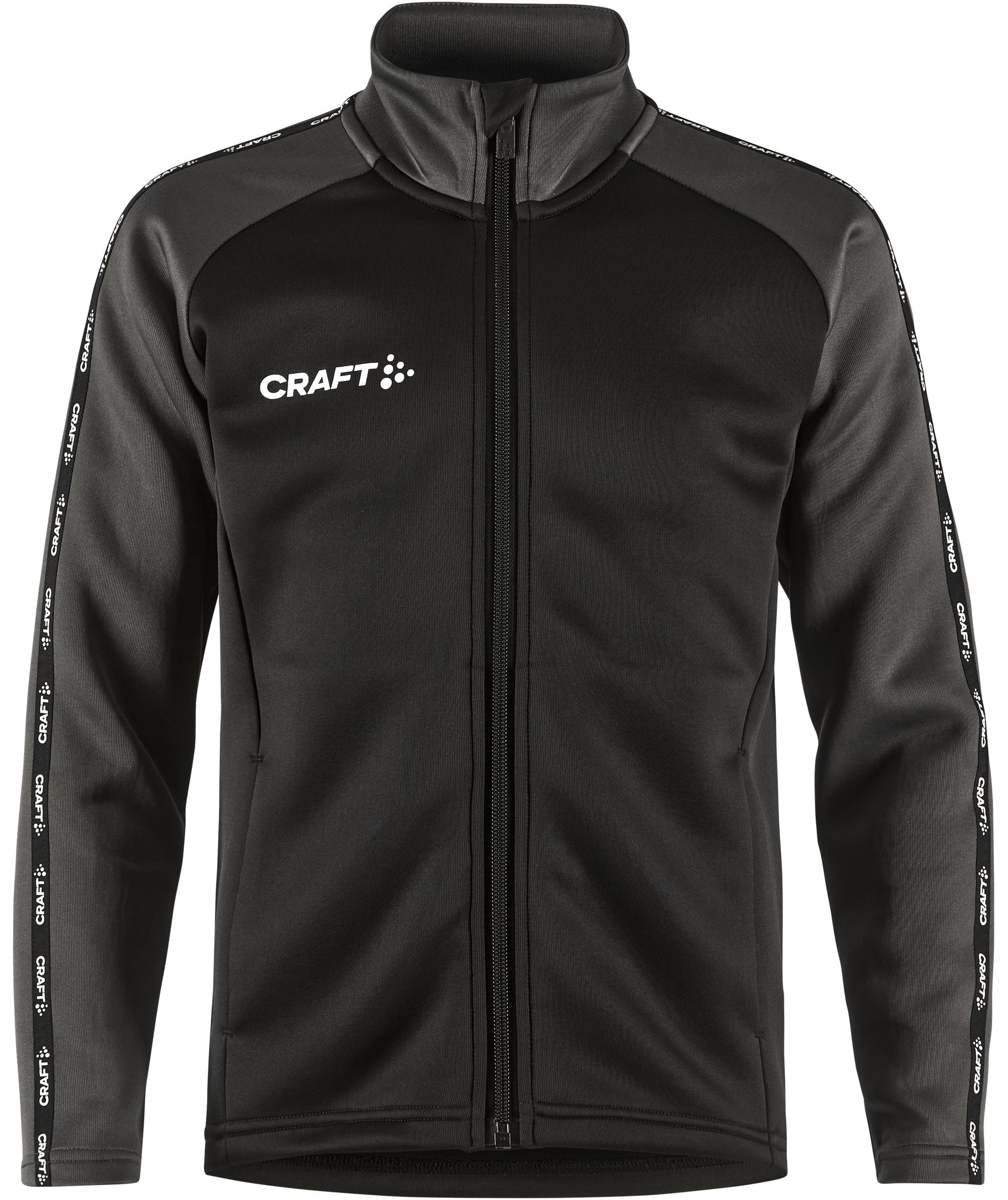 Craft Squad 2.0 cardigan for kids, Black/Granite, Black/Granite, swatch