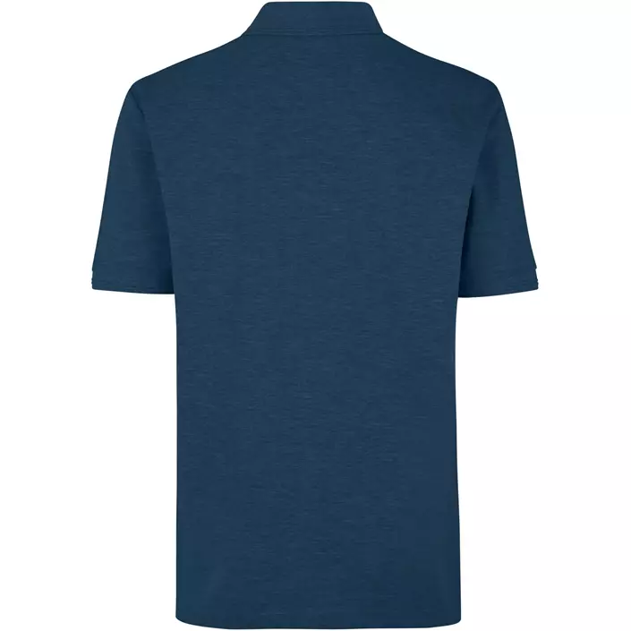 ID PRO Wear Poloshirt mit Brusttasche, Blau Melange, large image number 1
