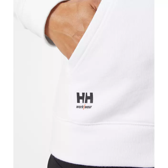 Helly Hansen Classic hoodie med dragkedja dam, White, large image number 5