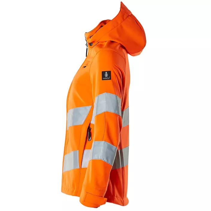 Mascot Safe Supreme women's softshell jacket, Hi-vis Orange, large image number 1