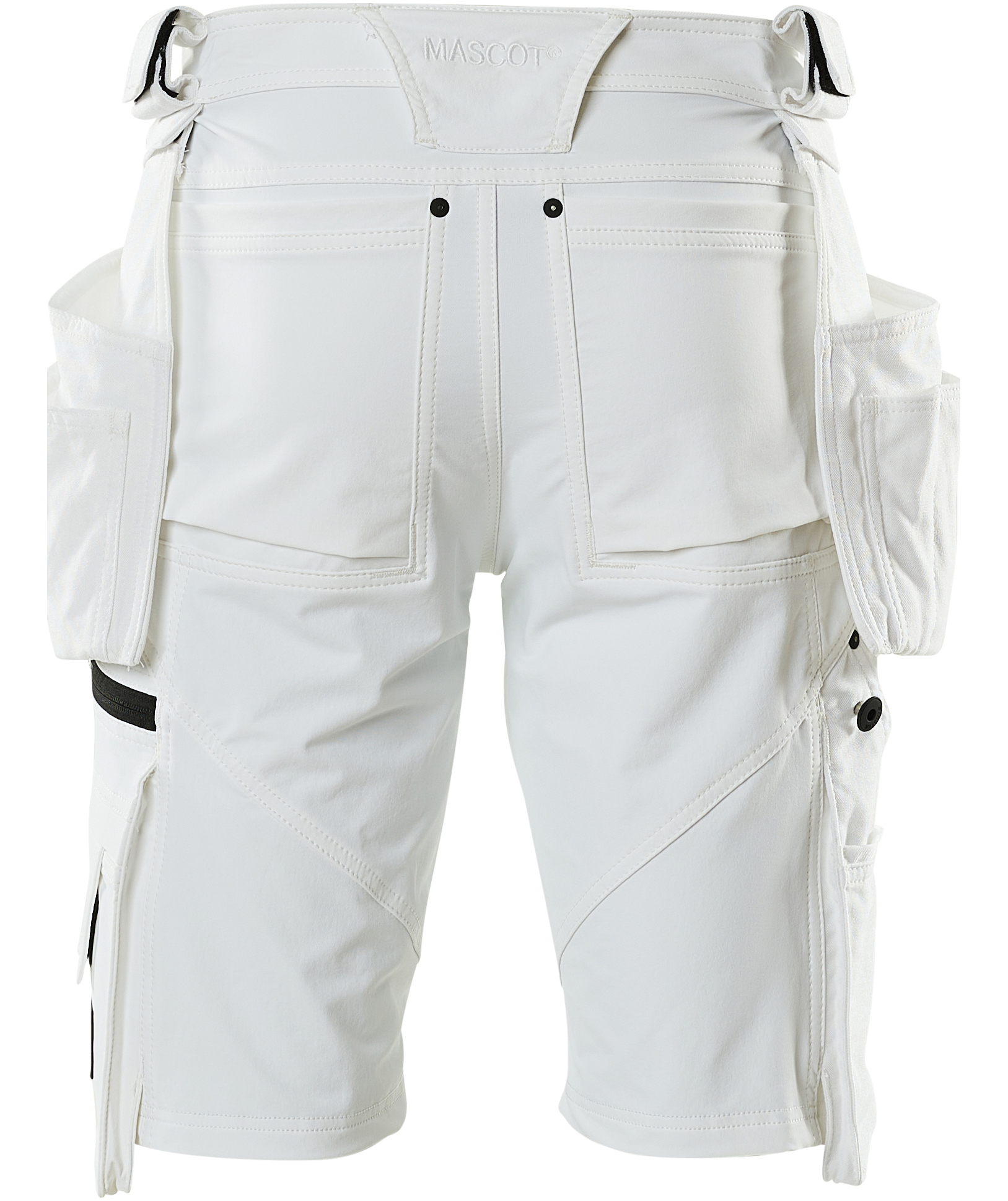 Mascot Advanced craftsman shorts full stretch, White