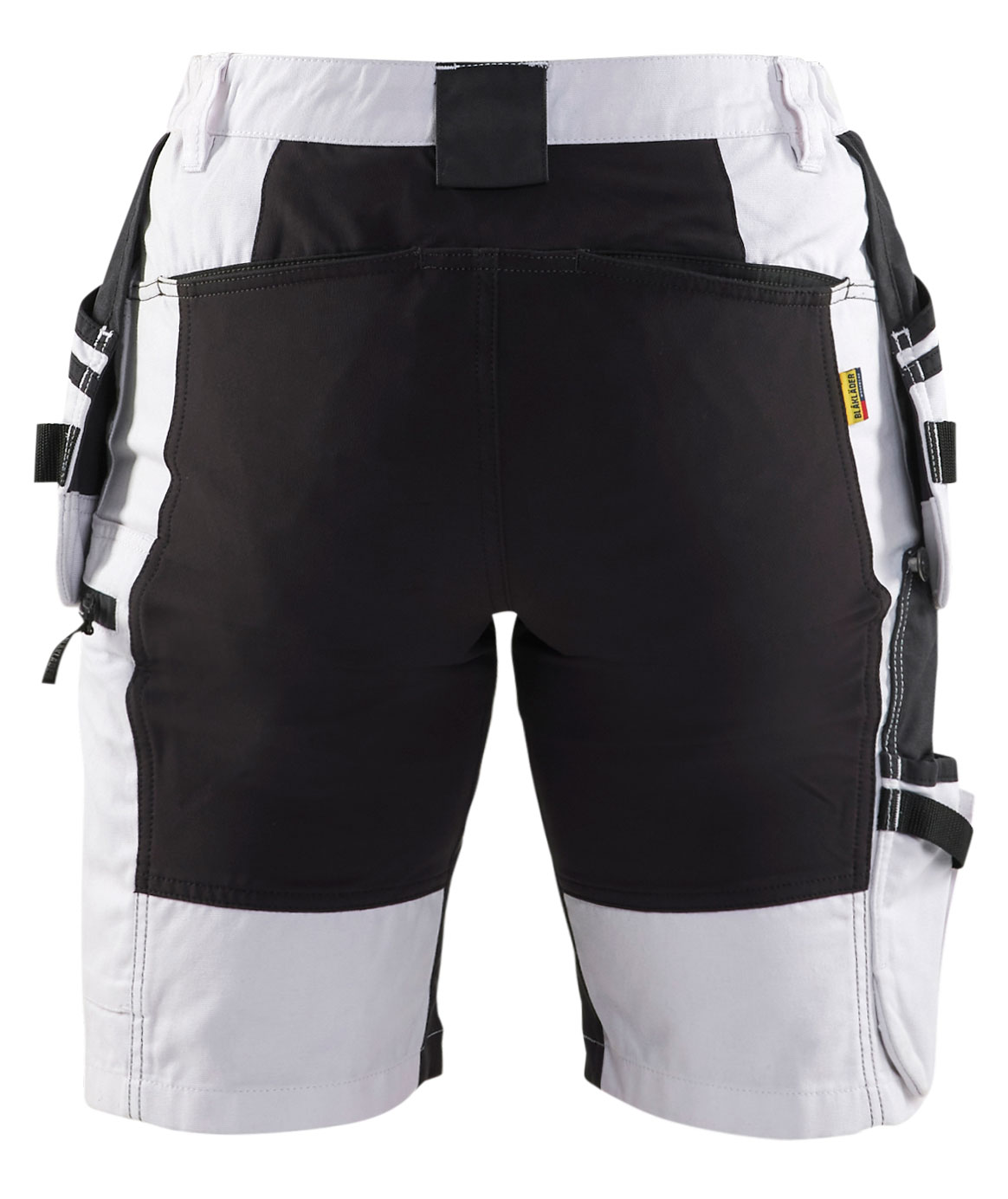 Bl&aring;kl&auml;der Damen Handwerkershorts, Wei&szlig;/Schwarz, large image number 1