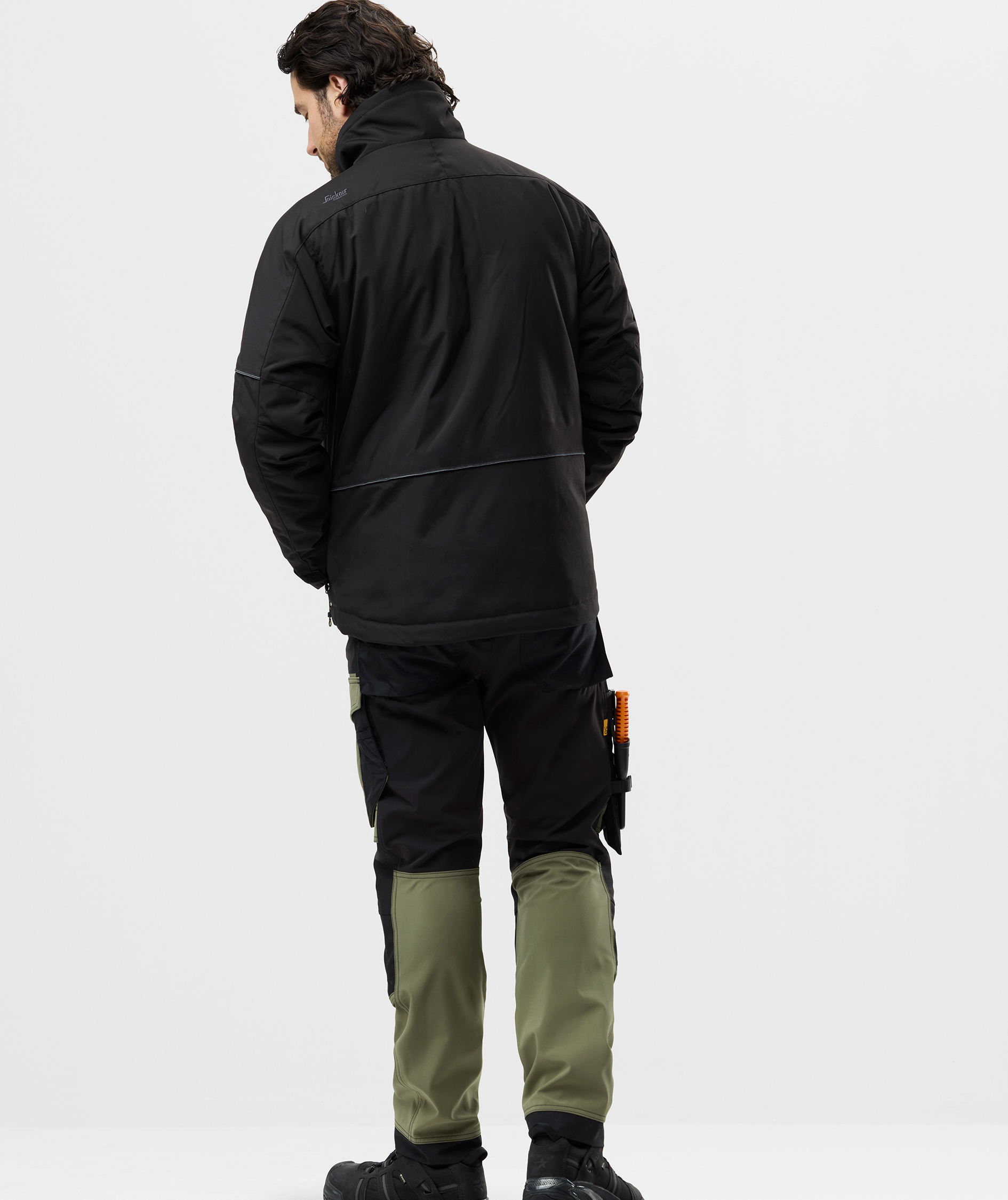 Snickers AllroundWork winter jacket 1158, Black, large image number 3