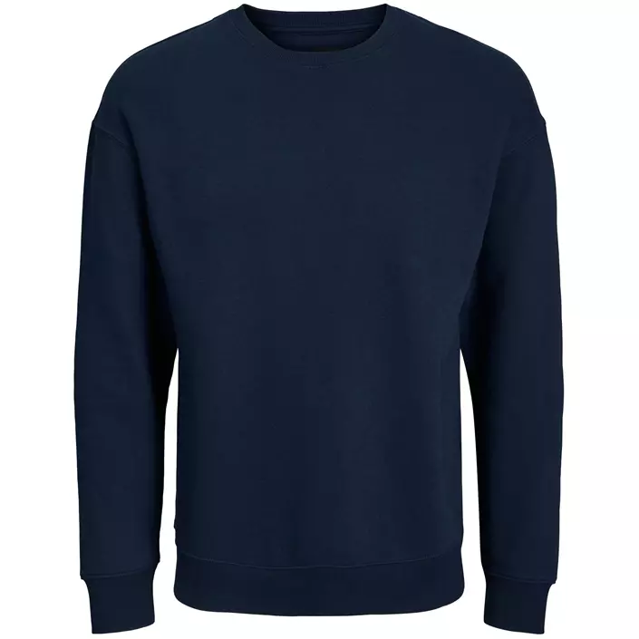 Jack & Jones Plus JJEBRADLEY Sweatshirt, Navy Blazer, large image number 0