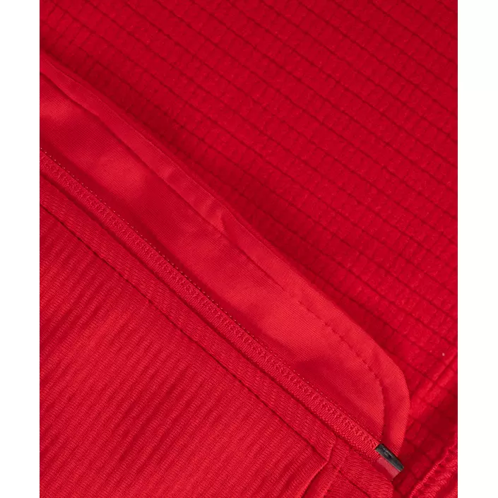 Lyngsøe microfleece jacket, Red, large image number 2