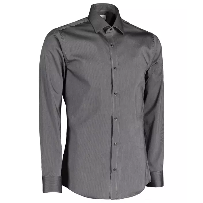 Seven Seas Fine Twill California Slim fit shirt, Dark Grey, large image number 2