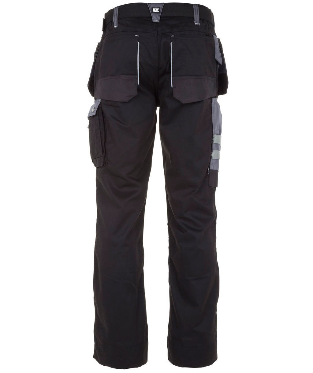 Kramp Original craftsman trousers, Black/Grey, large image number 2