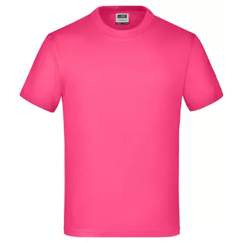 James & Nicholson Junior Basic-T T-Shirt für Kinder, Pink