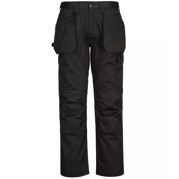 Portwest WX2 Eco craftsman trousers, Black, large image number 0
