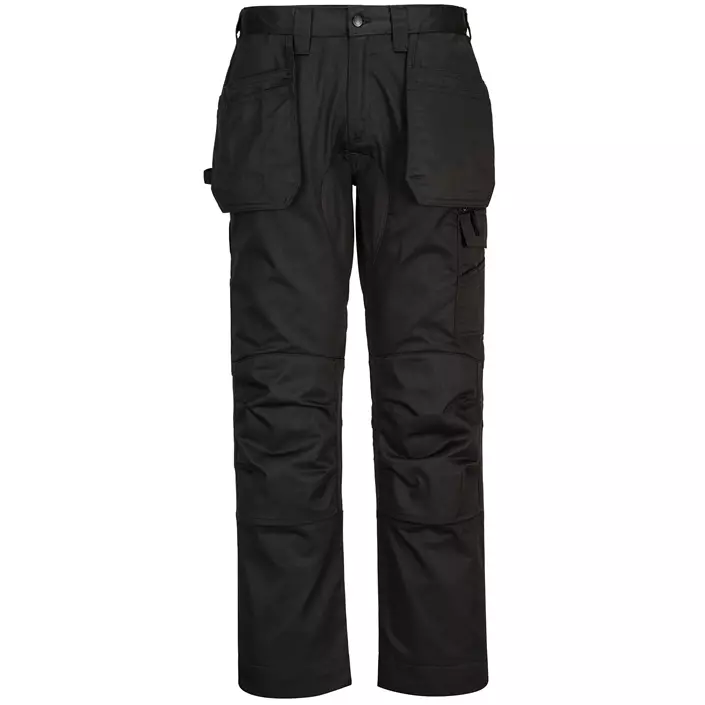 Portwest WX2 Eco craftsman trousers, Black, large image number 0