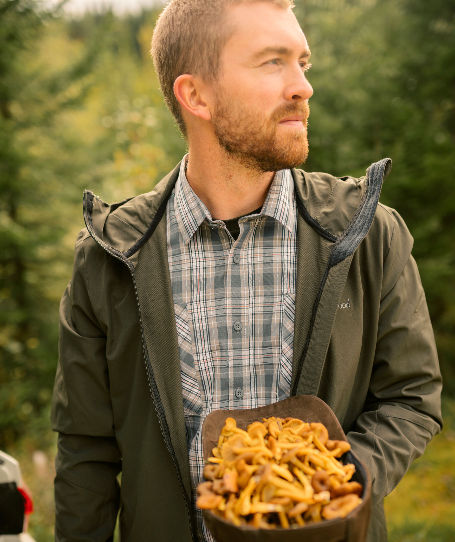 Pinewood Trail stretch jakke, M&oslash;rkegr&oslash;n, large image number 6