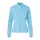 ID long-sleeved women's polo shirt with stretch, Light Blue, Light Blue, swatch