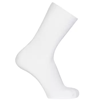 Klazig sokker uten strikk, Hvit