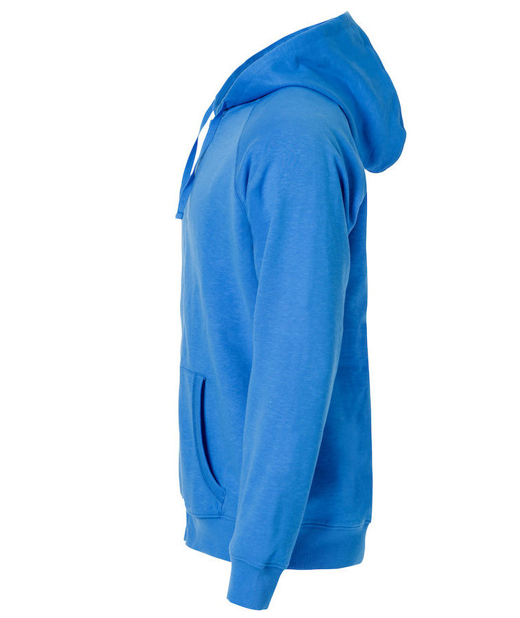 Clique Loris hoodie with full zipper, Blue, Blue, large image number 3