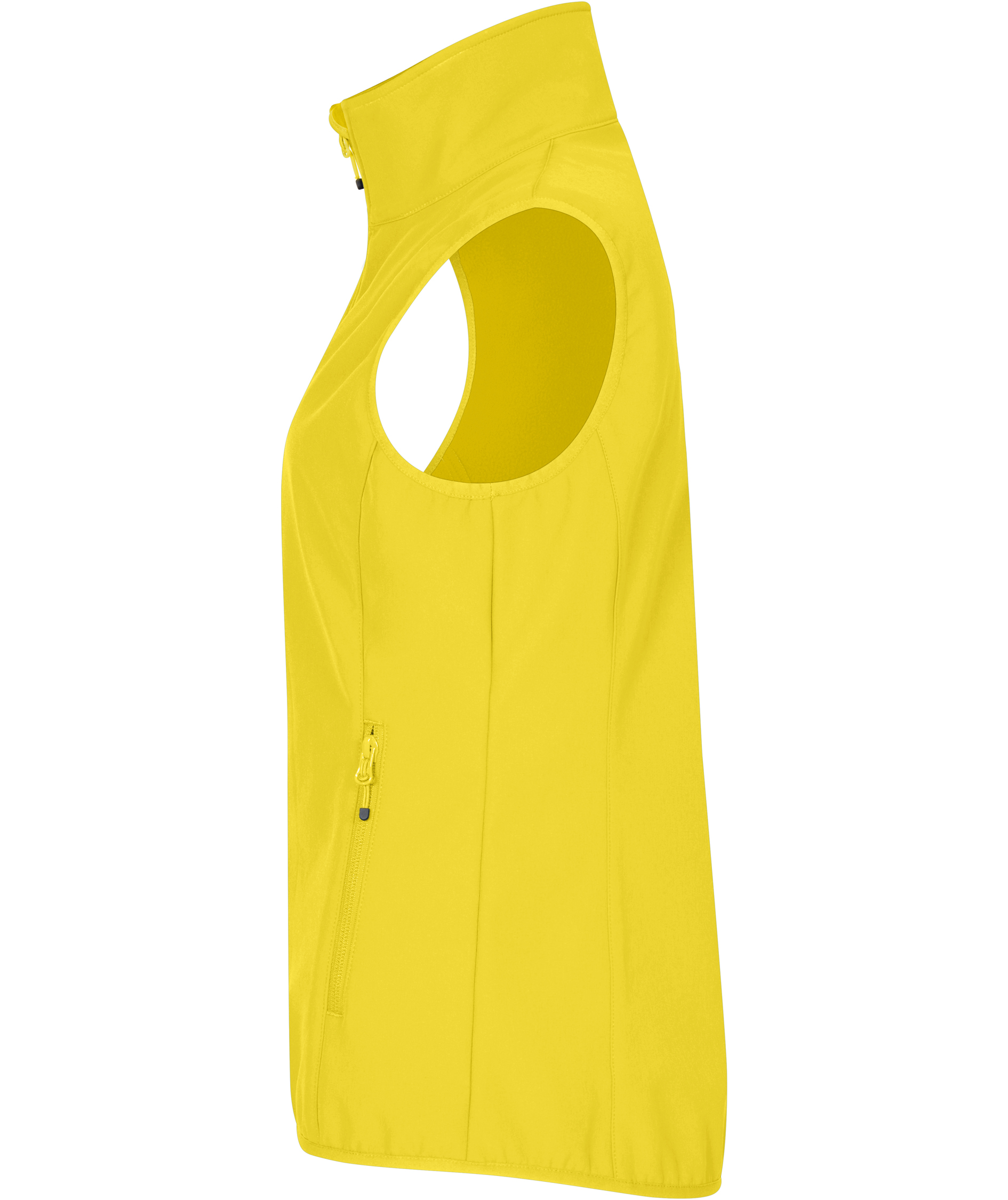 Clique Classic women's softshell vest, Yellow, large image number 3