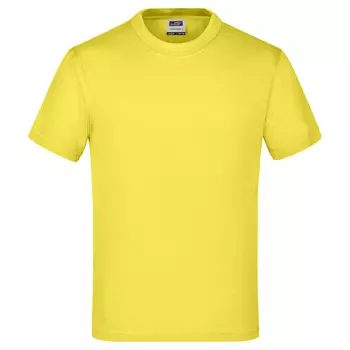 James & Nicholson barn T-shirt Junior Basic-T, Yellow