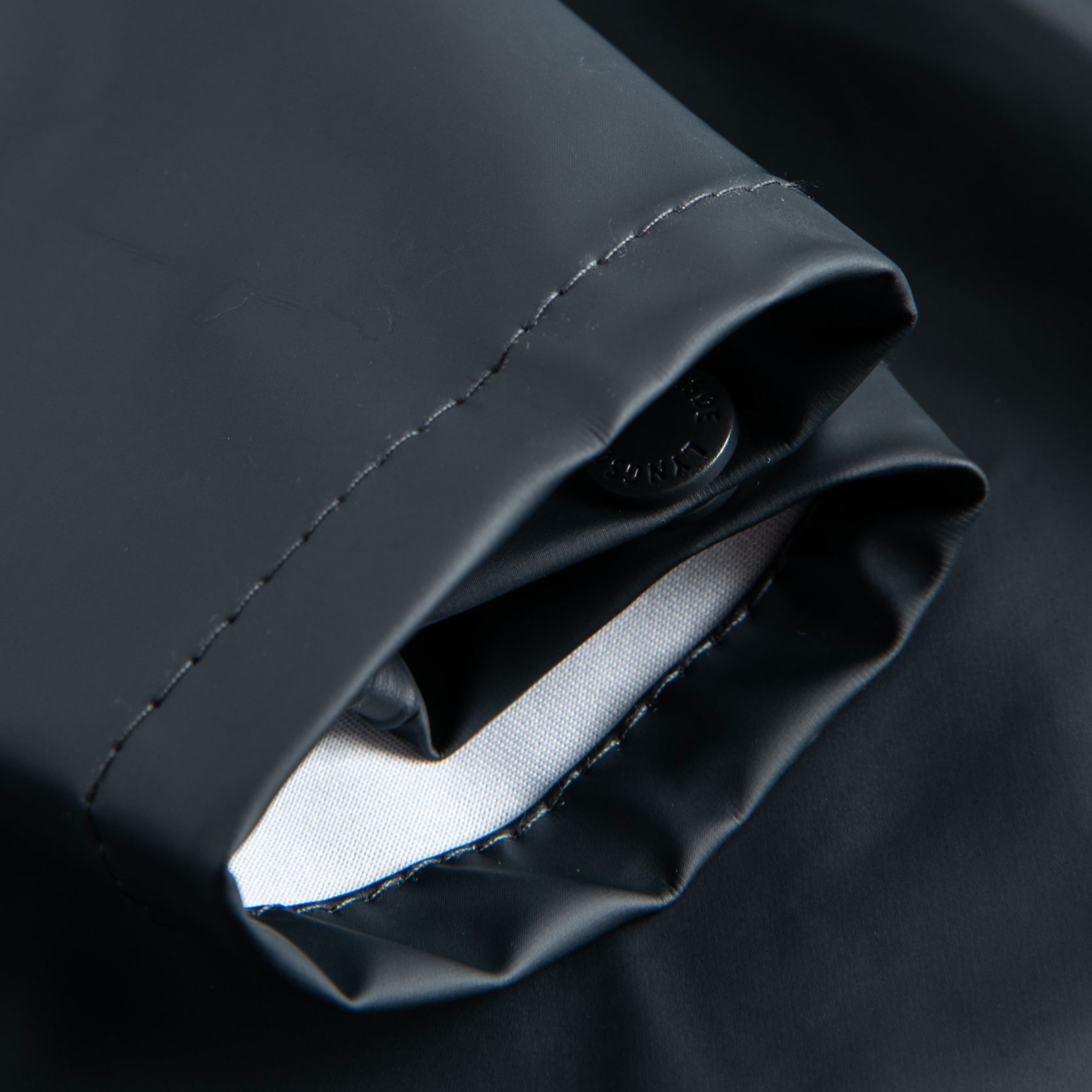 Lyngs&oslash;e PU Regenjacke, Marine, large image number 4