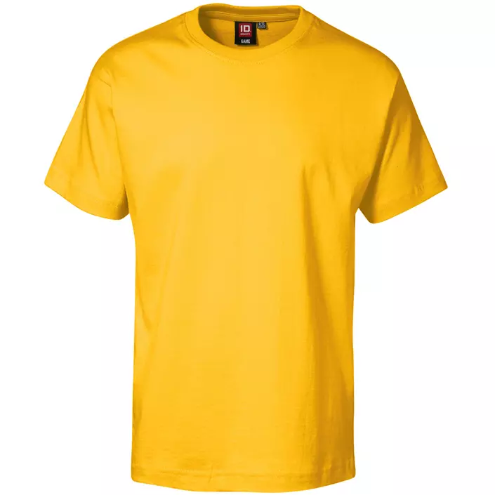 ID Game T-shirt for kids, Yellow, large image number 0