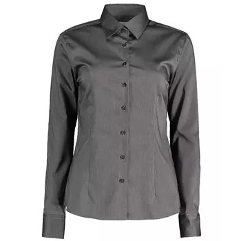 Seven Seas Fine Twill California modern fit dameskjorte, Mørkegrå