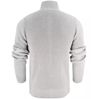 James Harvest Flatwillow strikket genser, Grey melange