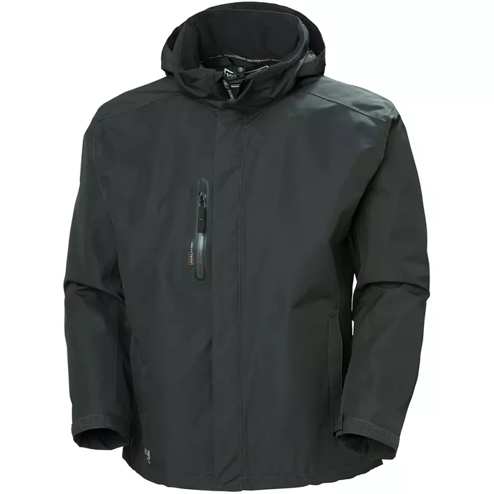 Helly Hansen Manchester shell jacket, Dark Grey, large image number 0