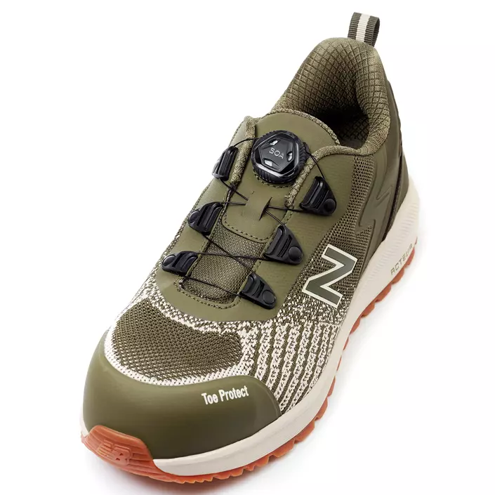 New Balance Speedware skyddsskor S1, Olive, large image number 5