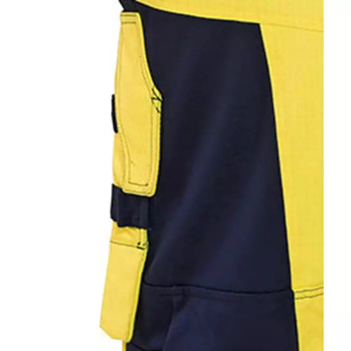 Blåkläder Multinorm overall, Hi-vis Yellow/Marine, large image number 3