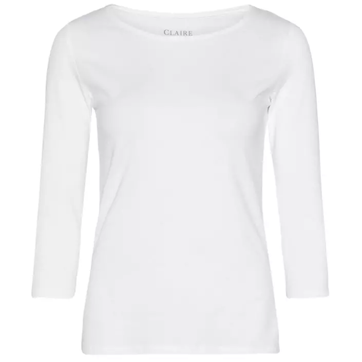 Claire Woman Alba dame T-shirt, Hvid, large image number 0