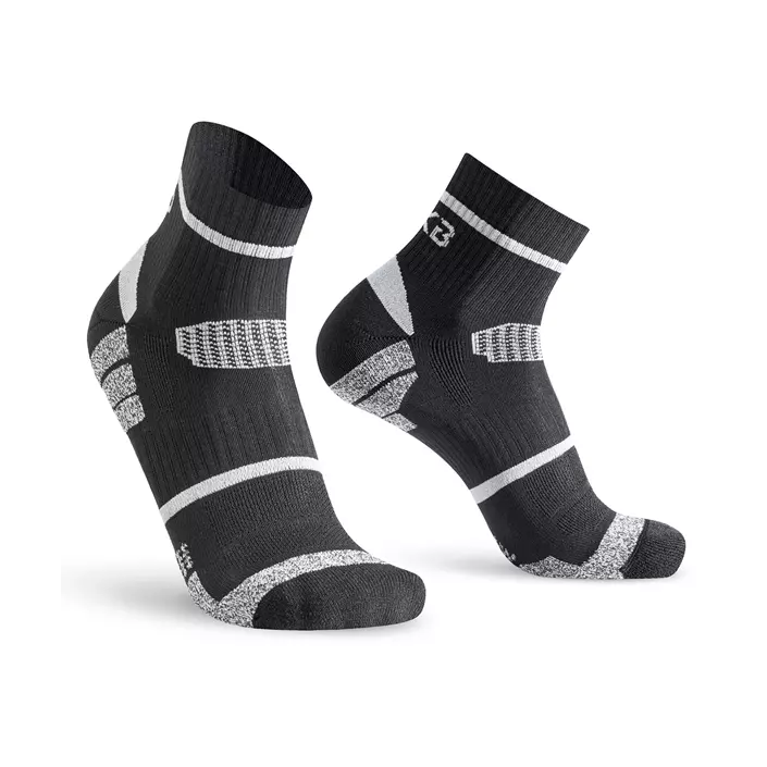 Oxyburn Vaporize Multisport socks, Black, large image number 0