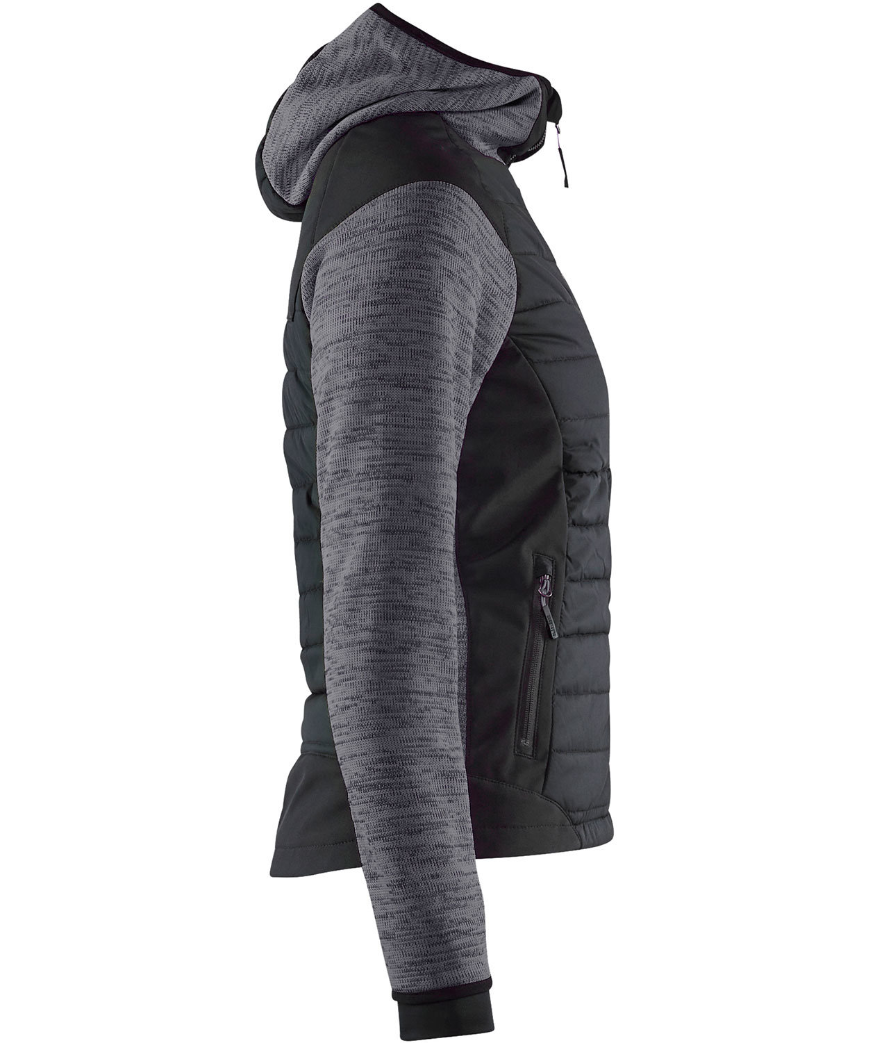 Bl&aring;kl&auml;der women's hybrid jacket, Dark Grey/Black, large image number 3