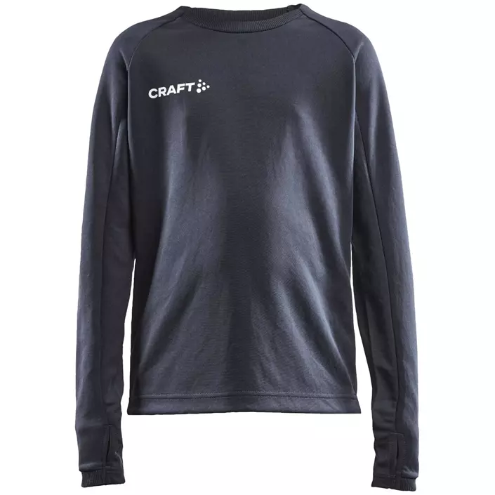 Craft Evolve sweatshirt till barn, Asphalt, large image number 0