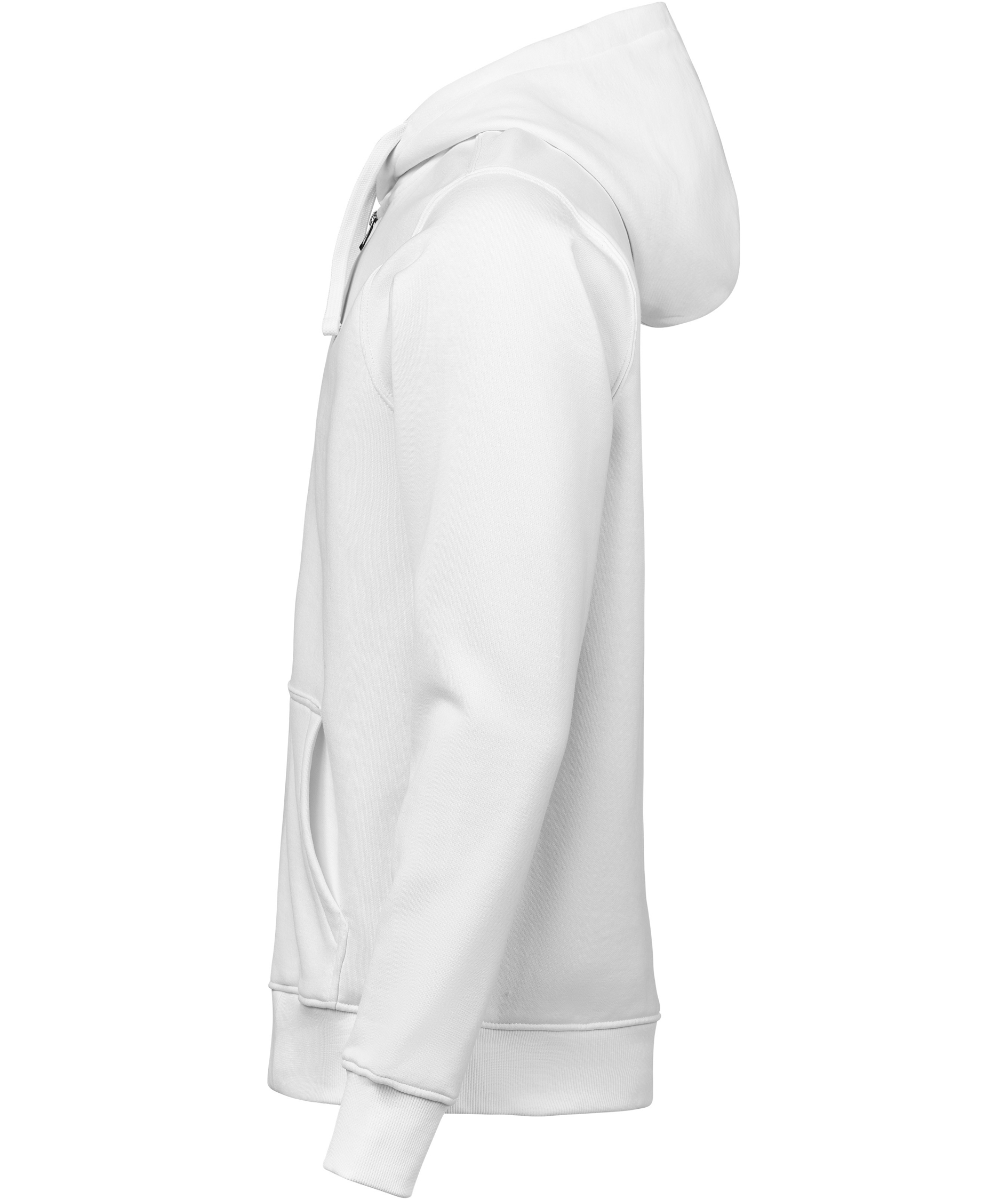 UM Regular Fit Hoodie mit Rei&szlig;verschluss, White, large image number 3