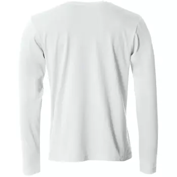 Clique Basic-T langærmet T-shirt, White 