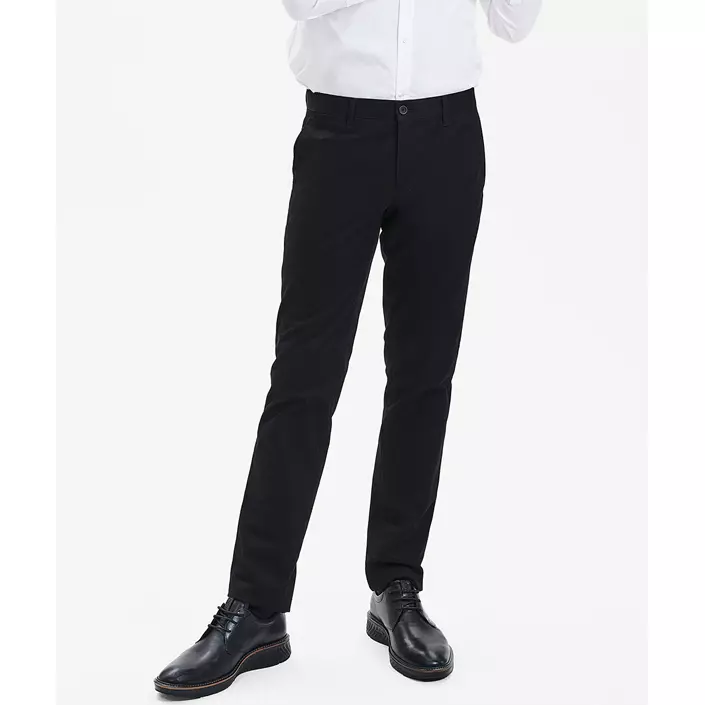Sunwill Colour Safe Fitted Chinos, Schwarz, large image number 1