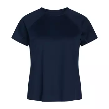 Zebdia Damen Sports T-shirt, Navy