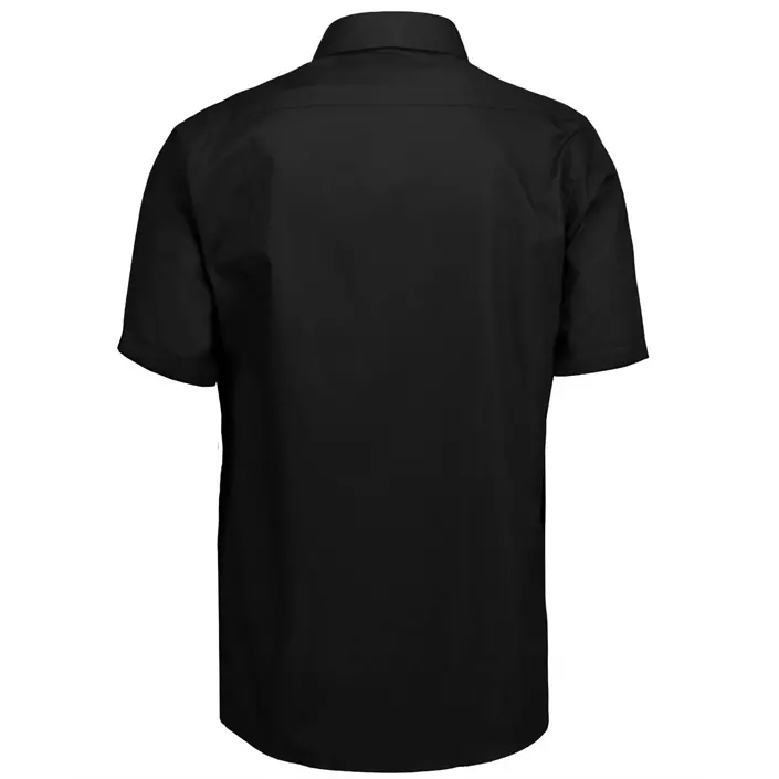 Seven Seas modern fit Poplin kortermet skjorte, Svart, large image number 1