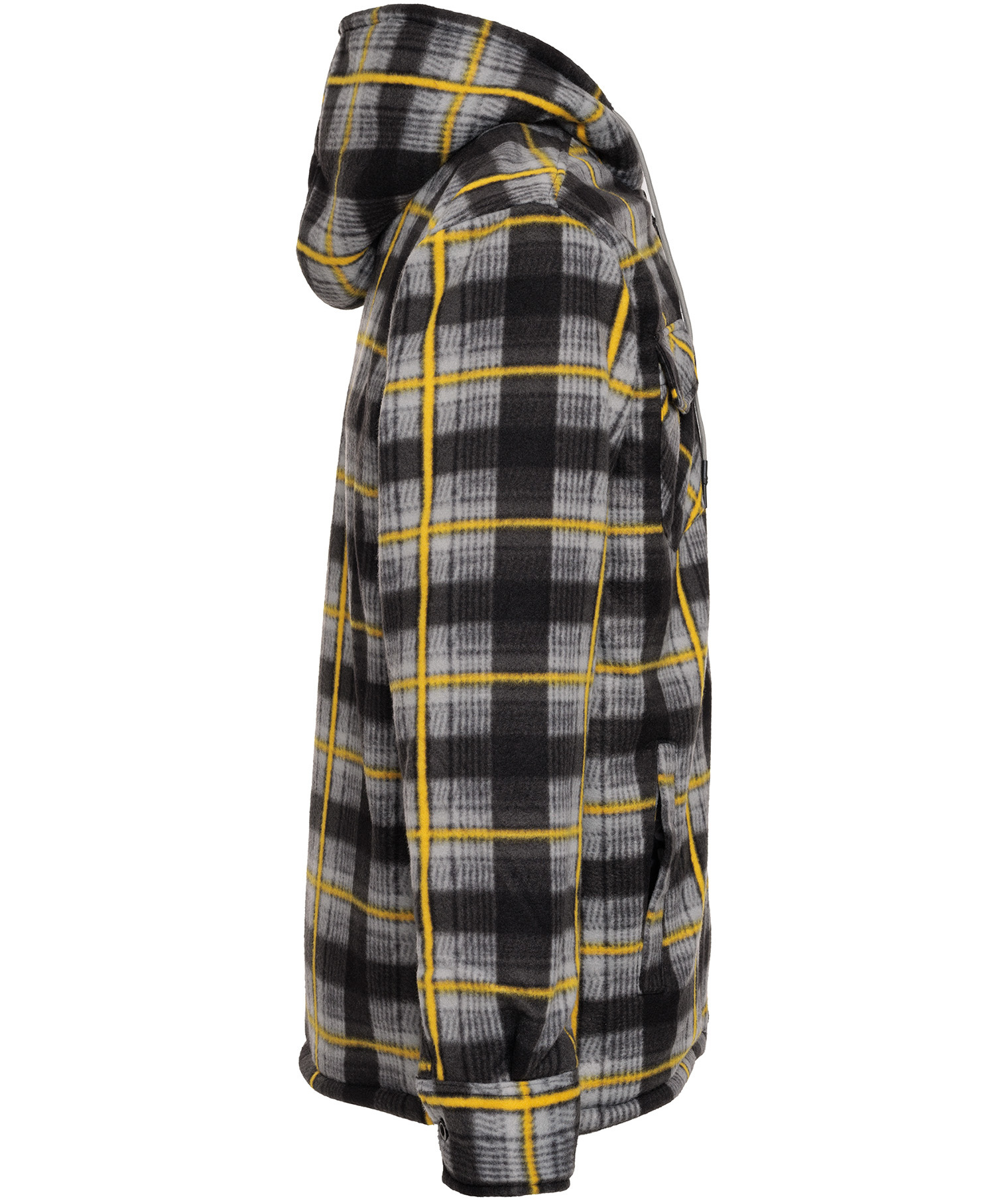 Uncle Sam flannel skjortejakke, Navy/black, large image number 2