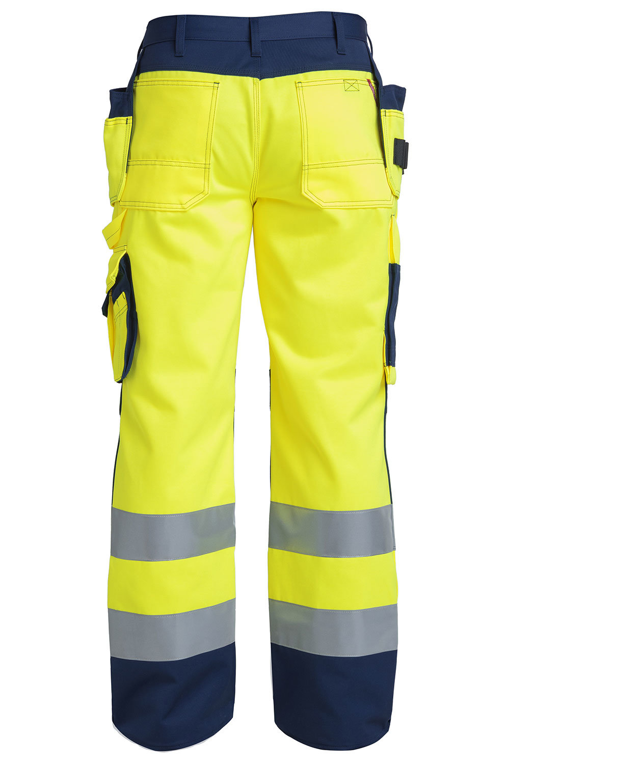 Engel hantverksbyxa, Gul/Marinbl&aring;