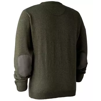 Deerhunter Sheffield knitted pullover, Green Melange