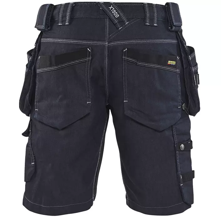 Blåkläder craftsman shorts, Marine Blue/Black, large image number 2